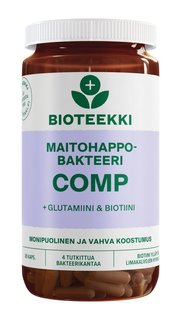 Bioteekki maitohappobakteeri comp 80kaps