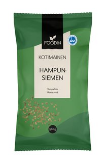 Foodin hampunsiemen 500g