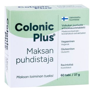 Hankintatukku colonic plus maksan puhdistaja 60tbl