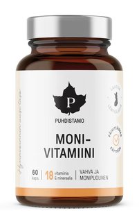 Puhdistamo monivitamiini 60kaps